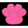 Pink - SP Paw Print Ultra Durable Nylon Dog Chew Toy for Aggressive Chewers  - OSFA