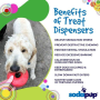 Red - SP Life Ring Durable Rubber Chew Toy & Treat Dispenser  - Large