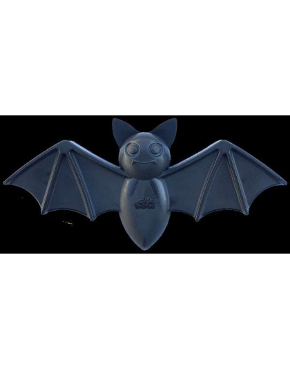 Black - SodaPup Vampire Bat Ultra Durable Nylon Dog Chew Toy for Aggressive Chewers - Medium
