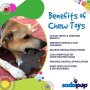 Brown - SP Gingerbread Man Ultra Durable Nylon Dog Chew Toy for Aggressive Chewers  - OSFA