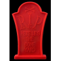 Orange - MKB Headstone  Ultra Durable Nylon Dog Chew Toy for Aggressive Chewers  - OSFA