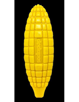 Yellow - SP Corn on the Cob Ultra Durable Nylon Dog Chew Toy for Aggressive Chewers  - OSFA