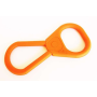 Orange Squeeze - SP Pop Top Rubber Tug Toy for Interactive Play  - M