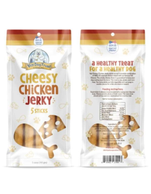 Brown - Yeti Cheesy Chicken Jerky - 5 oz