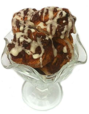 Apple Cinnamon Roll Overs Dog Treats - 15 treats
