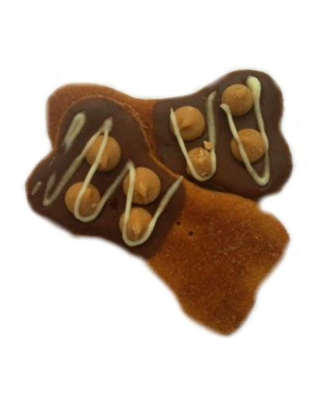Peanut Butter Chip Bones Dog Treats - 6 treats