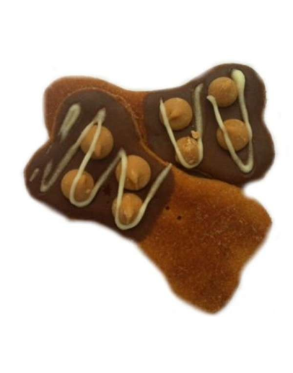 Peanut Butter Chip Bones Dog Treats - 6 treats