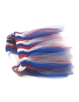 Red/White/Blue - Red/White/Blue 4th Of July Dog Tutu Skirt (Small) - Small