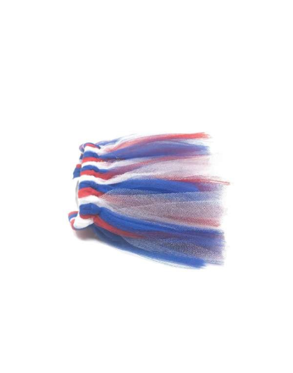 Red/White/Blue - Red/White/Blue 4th Of July Dog Tutu Skirt (Small) - Small
