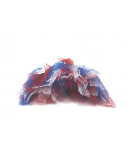 Red/White/Blue - Red/White/Blue 4th Of July Dog Tutu Skirt (Small) - Small