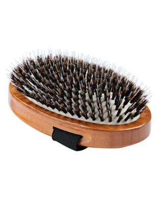 Striped Bamboo - Bass Brushes- Shine & Condition Pet Brush