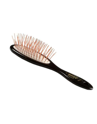 Jet Black - Bass Brushes- Style & Detangle Pet Brush - Small