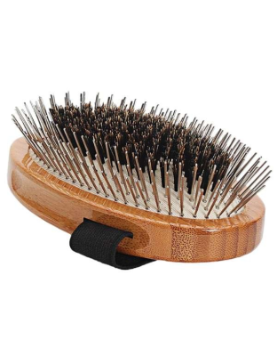 Dark Bamboo - Bass Brushes- The Hybrid Groomer