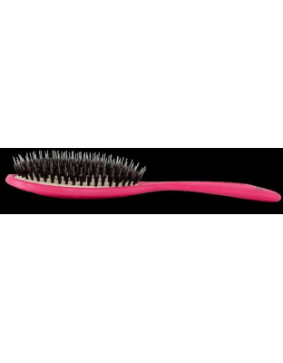 Green2 - Bass Brushes- The BIO-FLEX Shine Shine & Condition Hair Brush Oval Shape