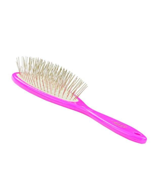 Pretty Pink - Bass Brushes- Style & Detangle Pet Brush - Large