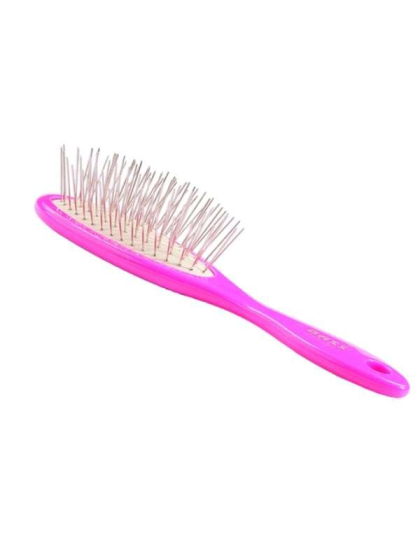 Pretty Pink - Bass Brushes- Style & Detangle Pet Brush - Small
