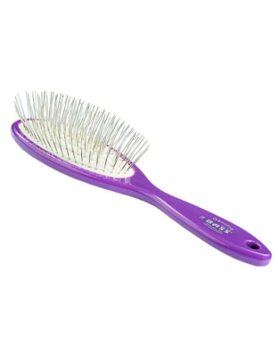 Royal Purple - Bass Brushes- Style & Detangle Pet Brush - Large