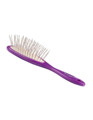Royal Purple - Bass Brushes- Style & Detangle Pet Brush - Small