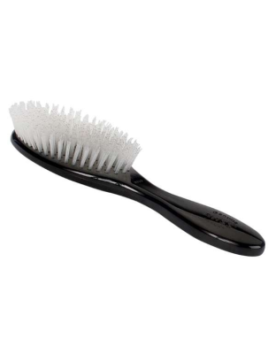 Jet Black - Bass Brushes- The Mane & Tail Oval Shape - Full