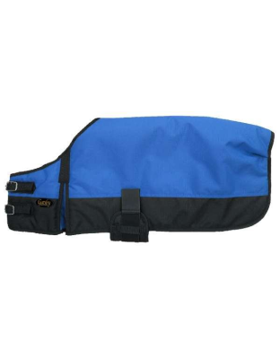 R. Blue / Black - Gatsby 600D Ripstop Waterproof Dog Blanket - Large