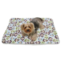 Blue - Ultra Soft Minky/Plush Monkey Blanket - One Size