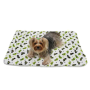White - Playful Dinosaur Flannel/Ultra-Plush Blanket - One Size