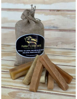Milky White - Nak Chews 1 lb - 1 lb Bag