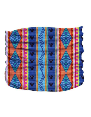 Multi - Bedouin Paws Pup Scruff - Large