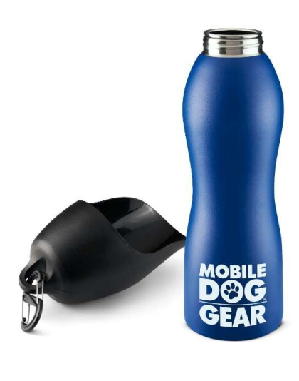 Blue - Mobile Dog Gear 25 Oz Water Bottle