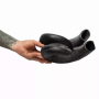 Black - WATER BUFFALO HORN-100% Natural, Long-Lasting, Grain-Free, Gluten-Free, Dog Dental Treats & Chews-2 COUNT-15 oz - Large