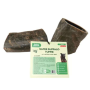 Black - WATER BUFFALO HORN TUFFIE- 100% Natural Dog Treat & Chews, Grain-Free, Gluten-Free, Dog Chewing Dental Toys, 2 COUNT, 7.5 oz - Medium