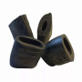 Black - WATER BUFFALO HORN TUFFIE- 100% Natural Dog Treat & Chews, Grain-Free, Gluten-Free, Dog Chewing Dental Toys, 2 COUNT, 7.5 oz - Medium