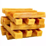 Yellow - DOG CHURPI CHEW- 100% Natural, Himalayan Hard Yak Cheese Churpi Dog Chew Treats, Grain-Free, Gluten-Free, Dental Chews, 4 COUNT-15 oz - Extra-Large