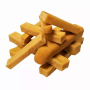 Yellow - DOG CHURPI CHEW- 100% Natural, Himalayan Yak Cheese Churpi Dog Treat & Chews, Grain-Free, Gluten-Free, Dental Chews, 2 COUNT-5.5 oz - Medium