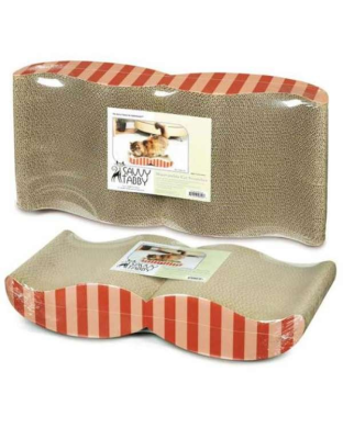 Savvy Tabby Muscratchio Cat Scratchers