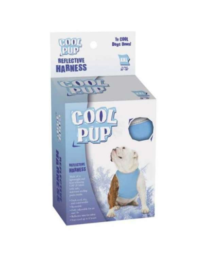 Blue - Cool Pup Reflective Harnesses  - XXL