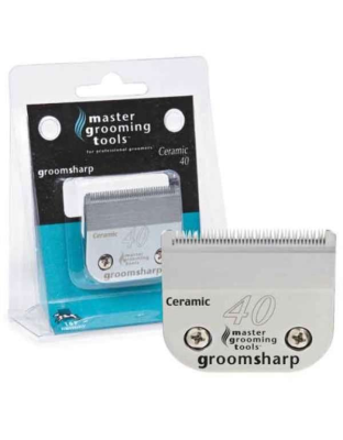Chrome - MG GroomSharp Ceramic Blade 40 - Blade 40