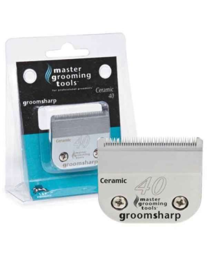 Chrome - MG GroomSharp Ceramic Blade 40 - Blade 40