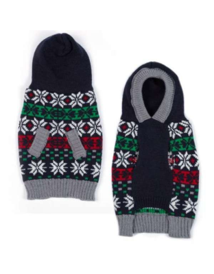 ES Snowflake Hoodie Sweater  - Large