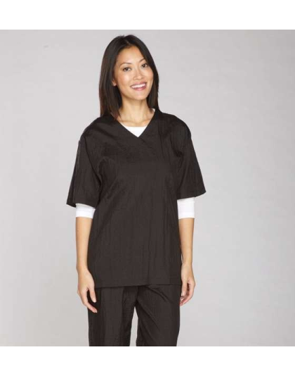 Black - TP V-Neck Grooming Smock   - Medium