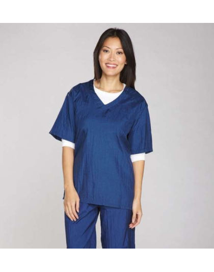 Blue - TP V-Neck Grooming Smock  - Medium