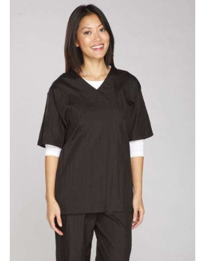 Black - TP V-Neck Grooming Smock  - Small