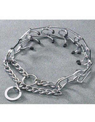 Chrome - Guardian Gear Prong Training Collar 18In 3mm - 18in