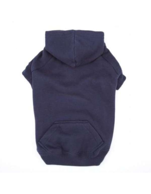 Blue - Casual Canine Basic Hoodie  - Large