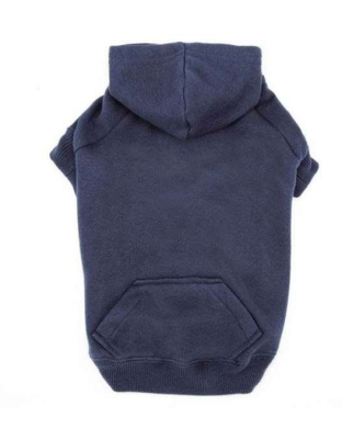 Blue - Casual Canine Basic Hoodie  - Medium