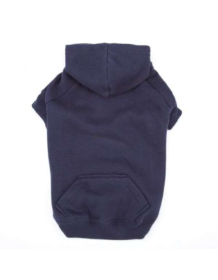 Blue - Casual Canine Basic Hoodie  - Small