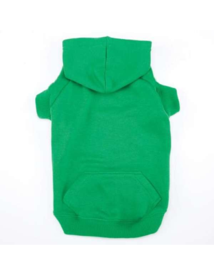 Green - Casual Canine Basic Hoodie  - XXL