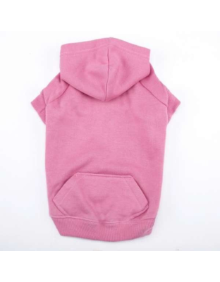 Pink - Casual Canine Basic Hoodie  - Small