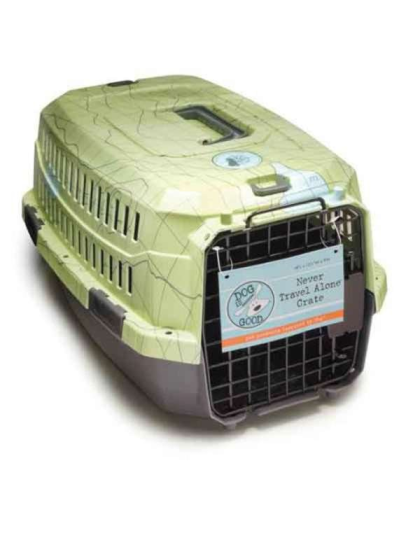 Dog Is Good Never Travel Alone Crate  - Small
