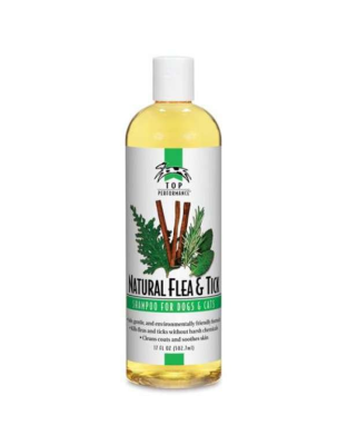 Top Performance Natural Flea&Tick Shampoo 17oz - 17oz